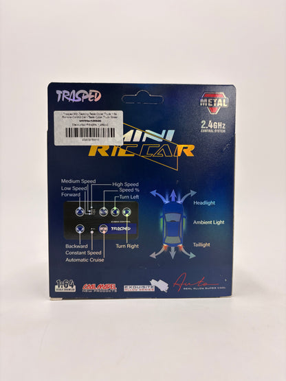 Trasped Min Desktop Tesla Cyber Truck 1:64 Remote Control Car