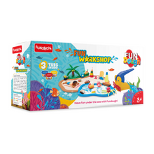 Funskool Fun Dough Fun Workshop Under the Sea Playset with Extruder, 3 Tubs