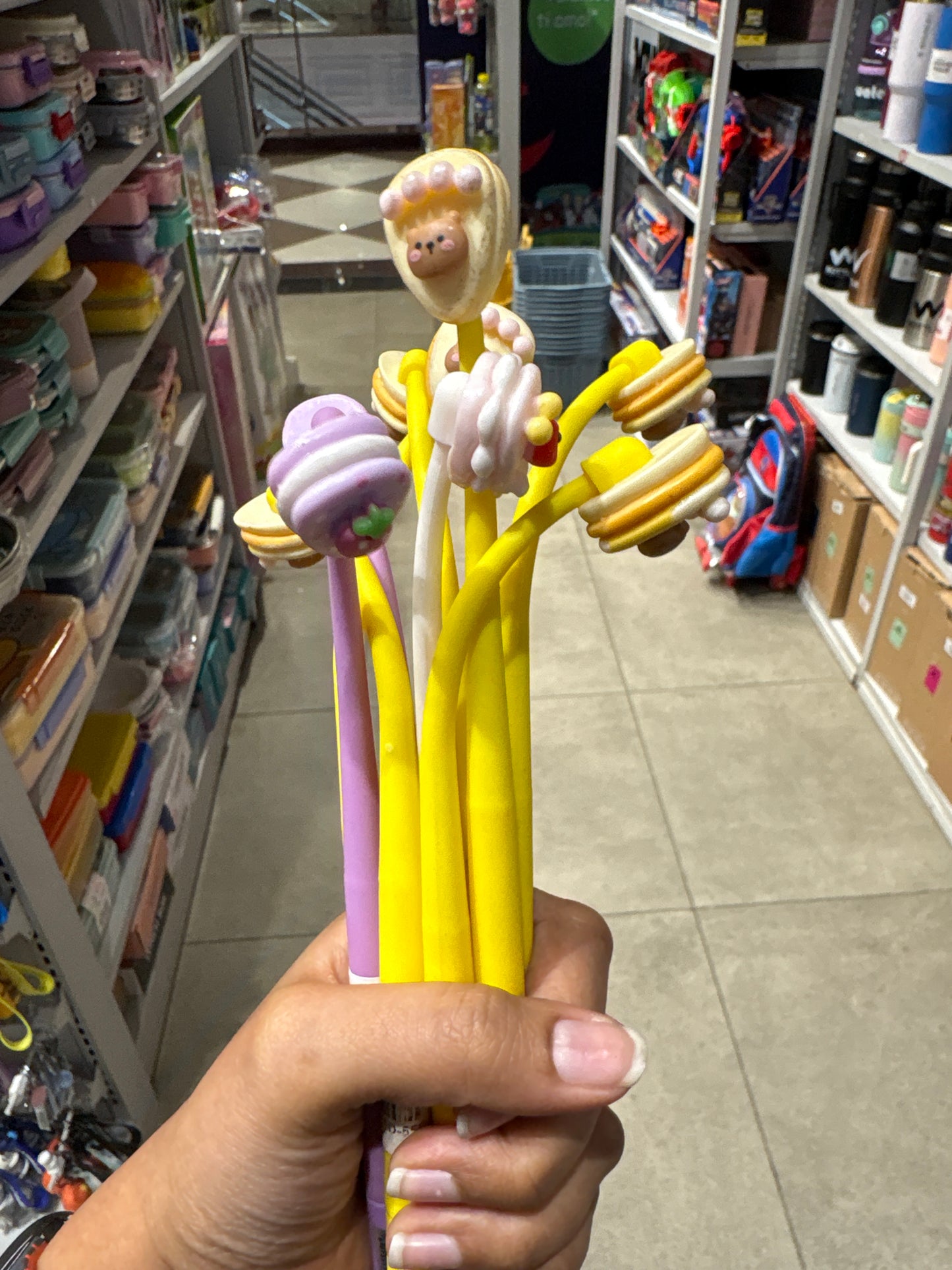 Cute Cake Topper Fancy Gel Pen