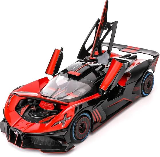Bolide Die-Cast 1:24 Scale Pull-Back Model Car