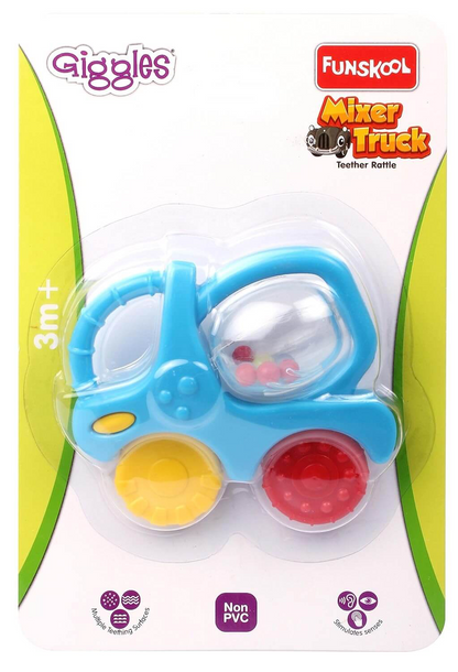 Giggles Truck Teether Rattle