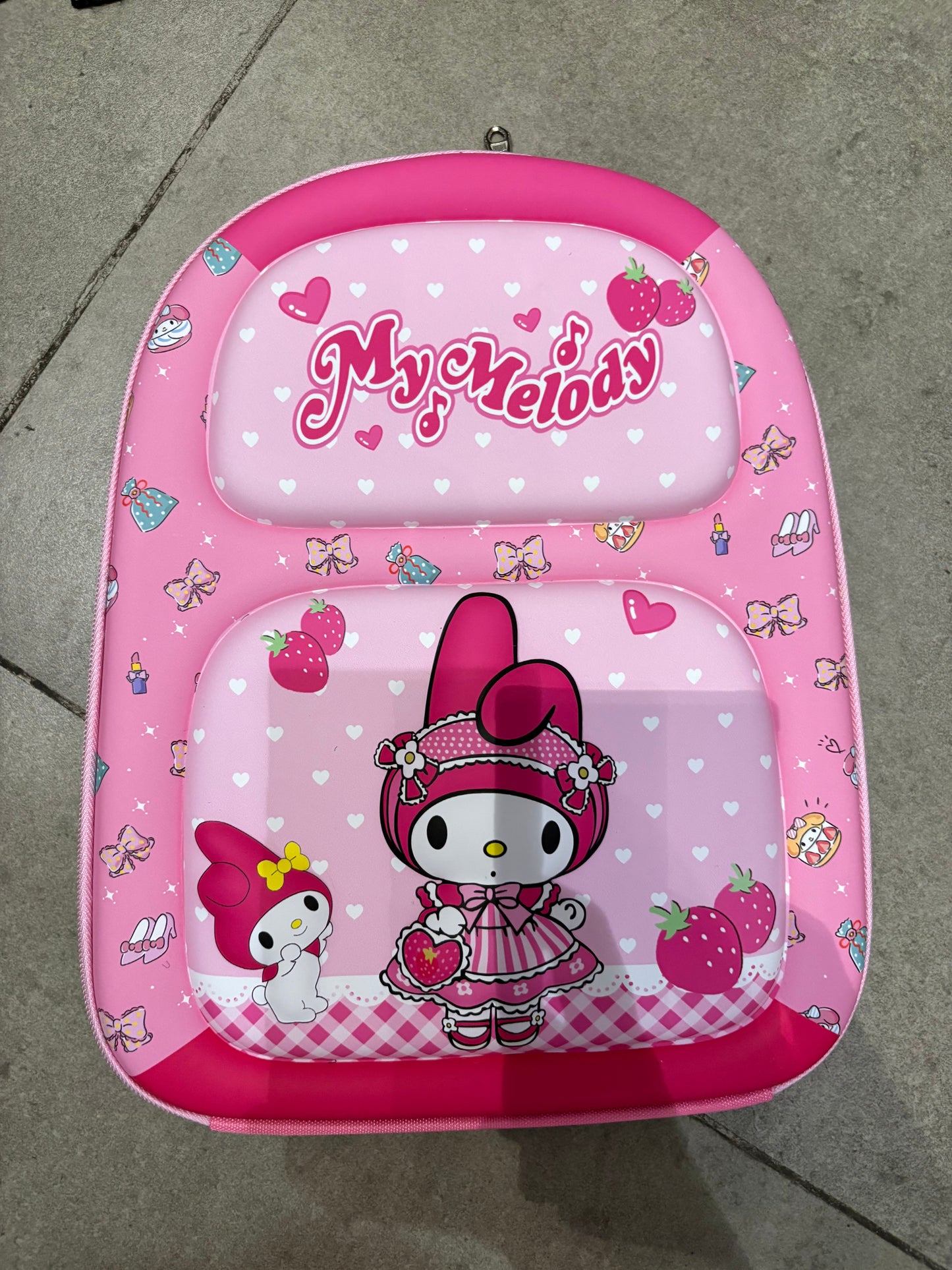 Marvel, Kuromi and Mario School Bag for Kids - Small
