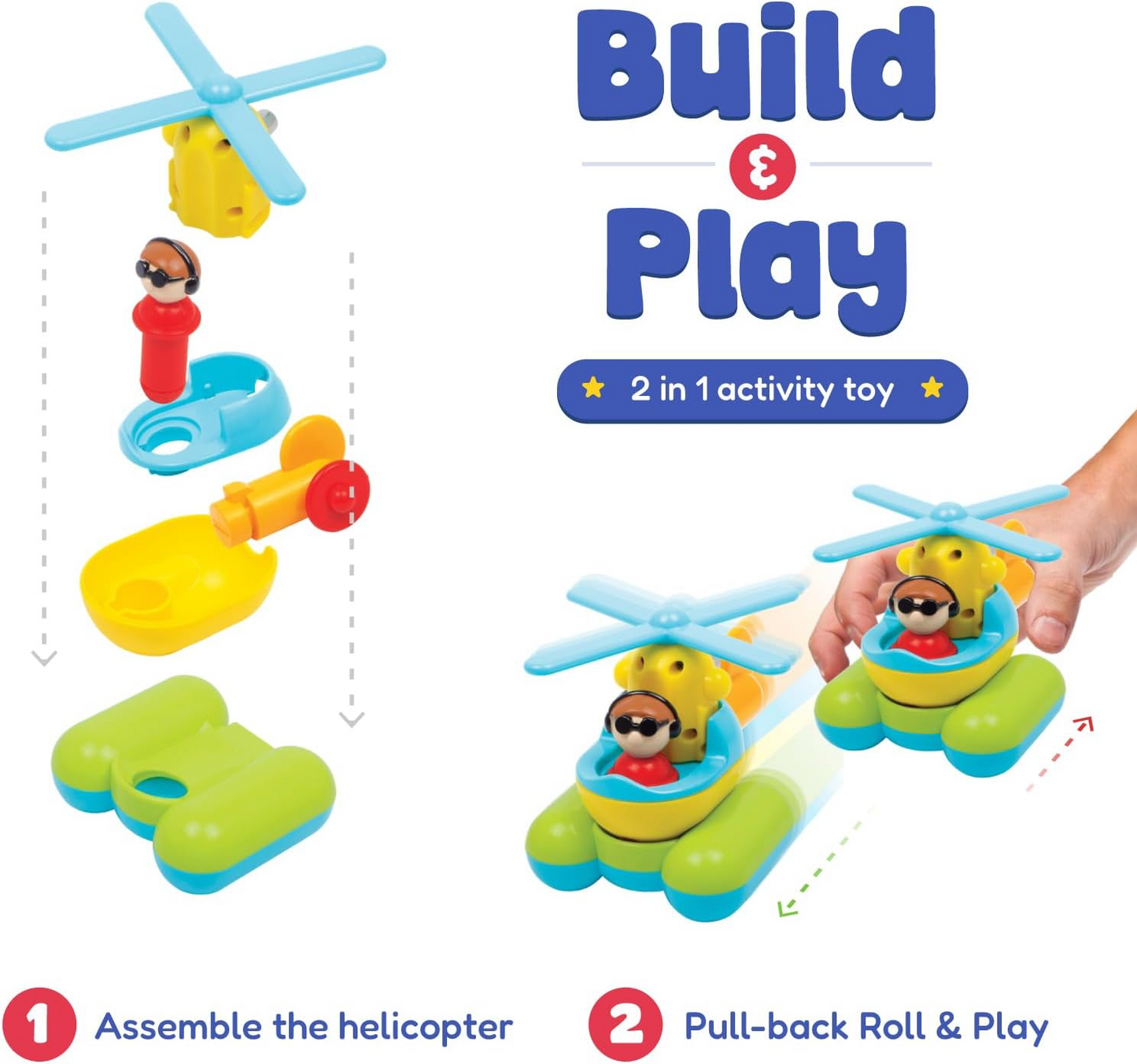 Giggles Helicopter Build and Play