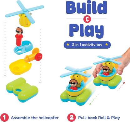 Giggles Helicopter Build and Play