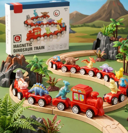 Magnetic Dinosaur Train ( 21 Pcs)