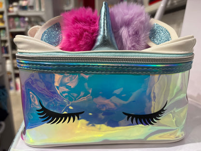 Unicorn Holographic Large Cosmetic Pouch