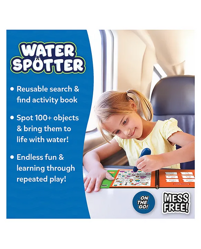 Skillmatics Water Spotter Animals at Play – Reusable Search & Find Activity Book Ages 4–8