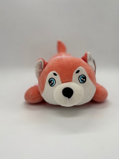 Husky Dog Plush Pillow Soft Toy – 50 cm Stuffed Animal for Kids
