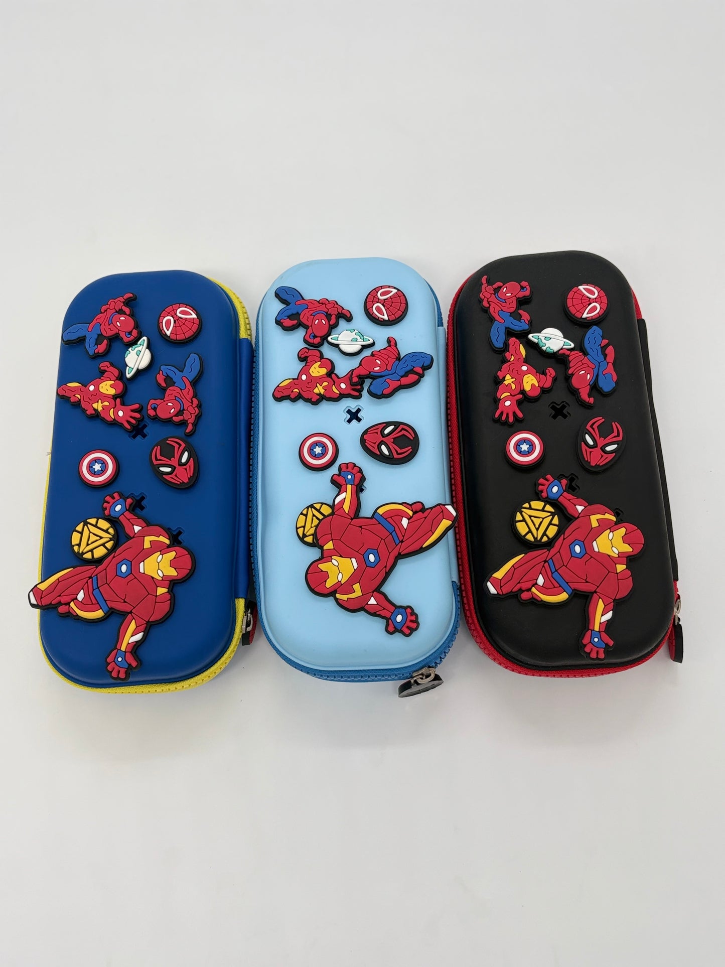 Avengers 3D Silicone Pencil Case with Detachable Charms