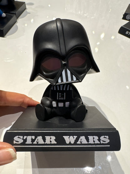 Car Dashboard and Home Decoration Accessories Bobble Shaking Head Avengers (12 Cms_Brown) Free : 3M Double Side Tape