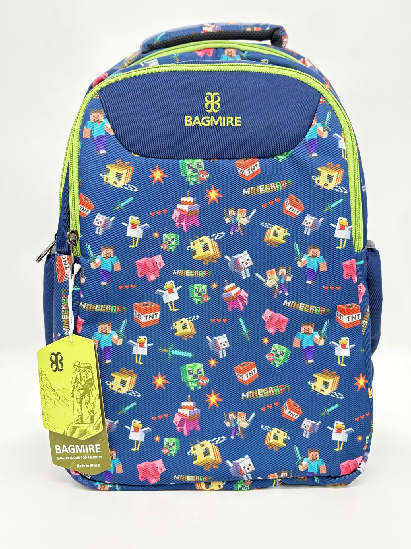 Bagmire School Bags with 3 Zippers