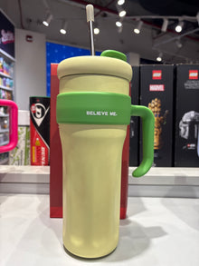 Believe Me SUS304 Stainless Steel Tumbler with Straw and Handle 250ml