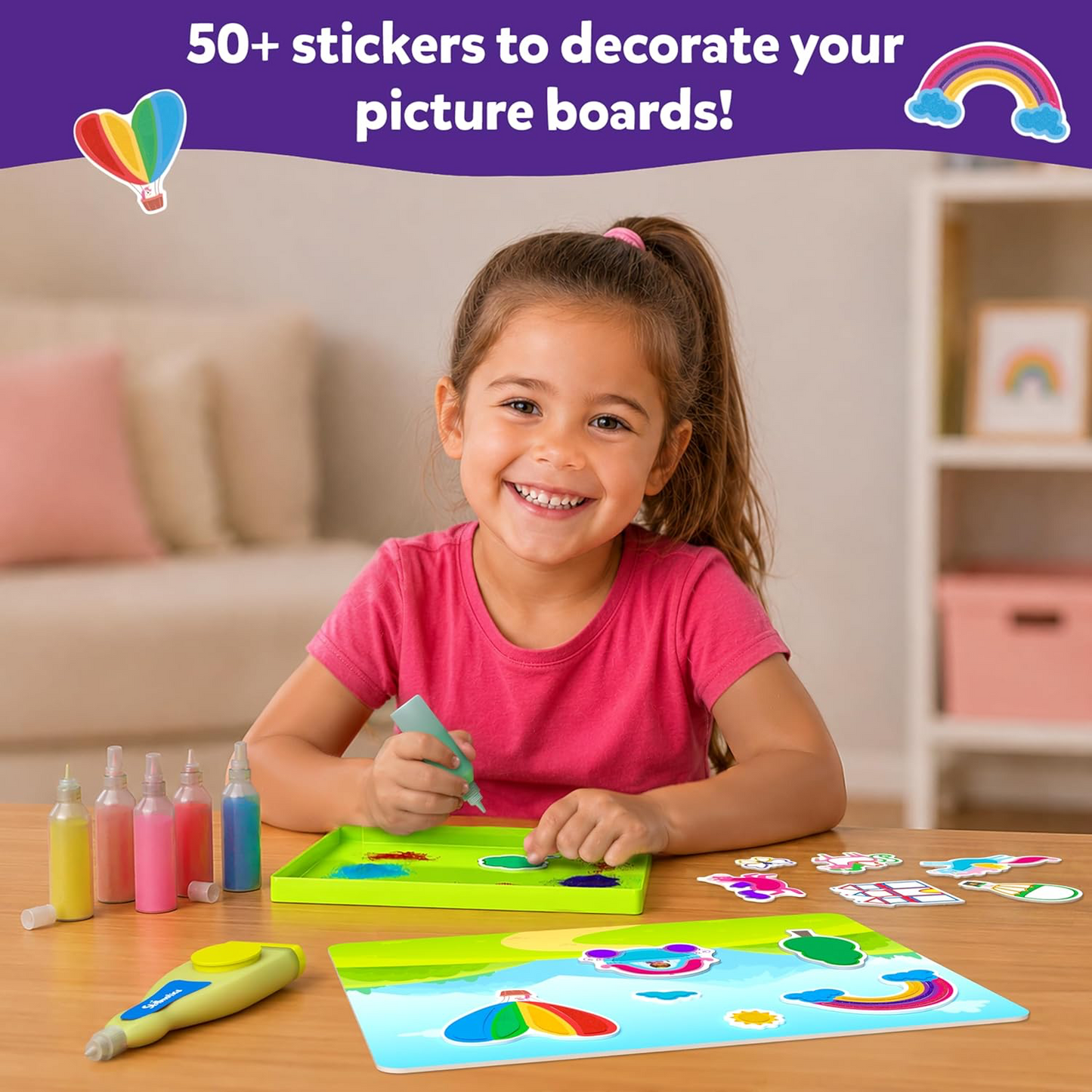 Skillmatics Sand-Tastic Art Unicorn & Princesses Activity Kit
