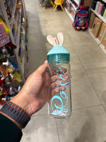 Bunny Ear Glass Water Bottle