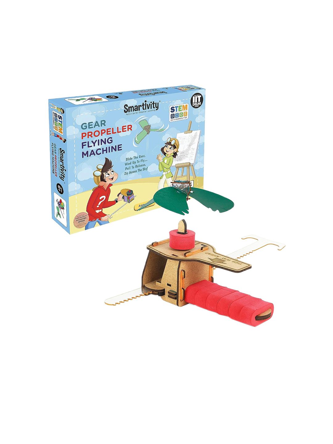 Smartivity Gear Propeller Flying Machine