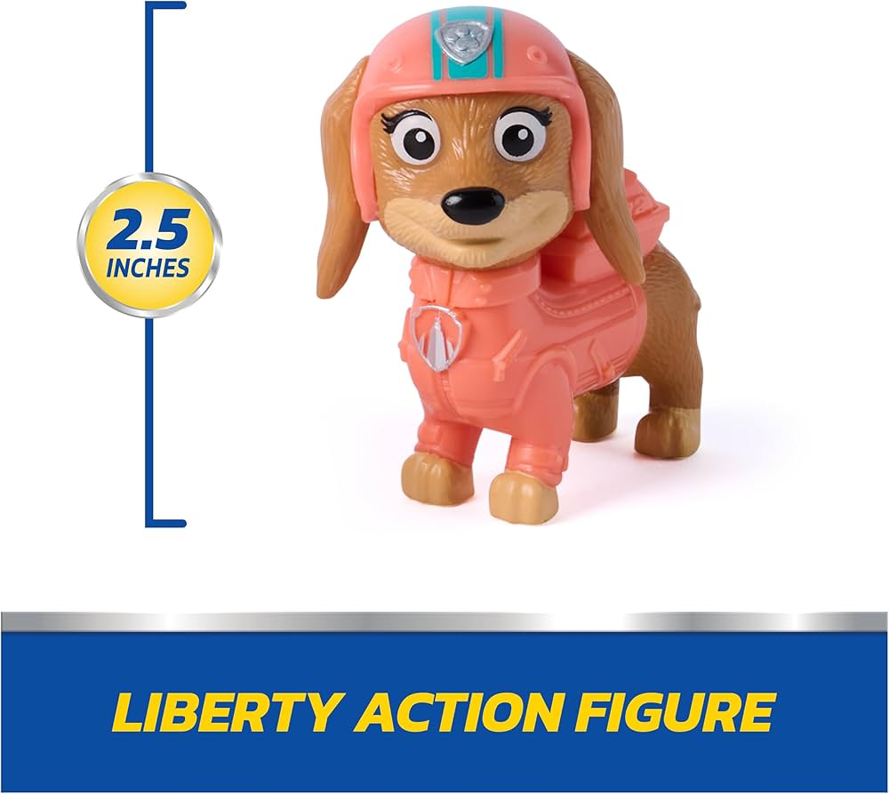 Funskool Paw Patrol Liberty Rescue Motorcycle with Liberty Action Figure