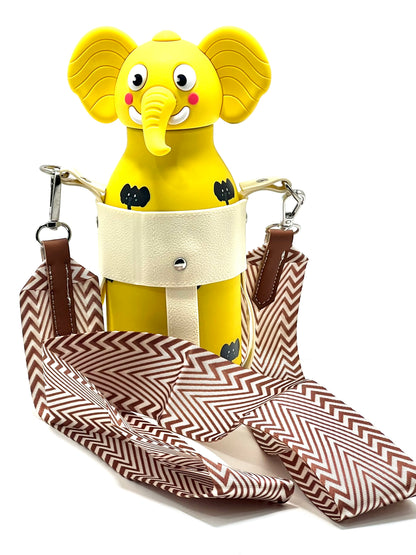 Elephant Insulated Sipper Bottle 450 ml