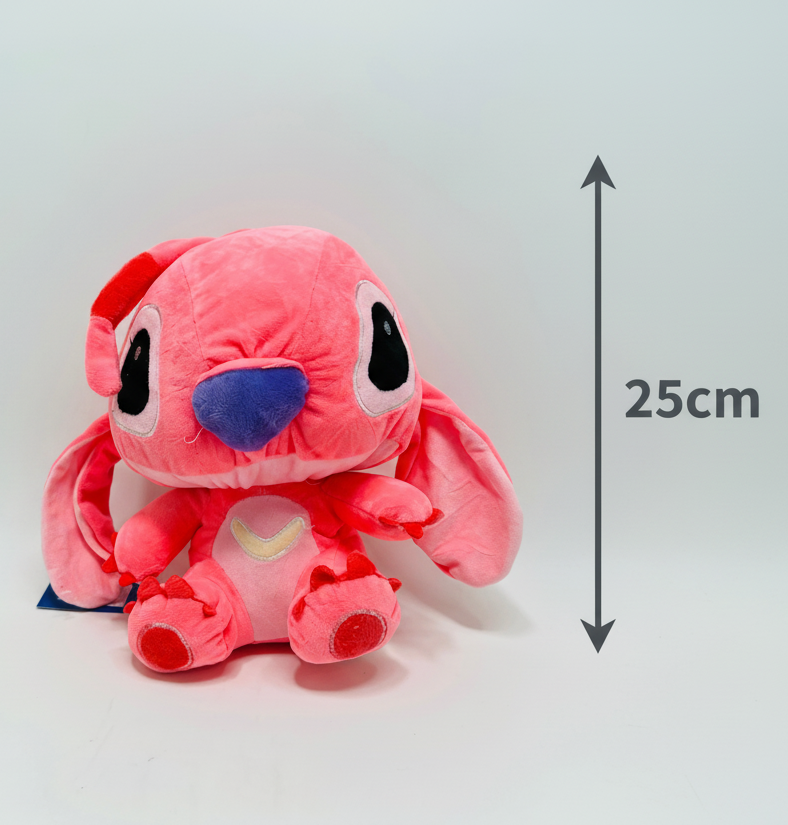 Angel Stitch Plush Soft Toy – 25 cm Disney Lilo & Stitch Stuffed Toy for Kids