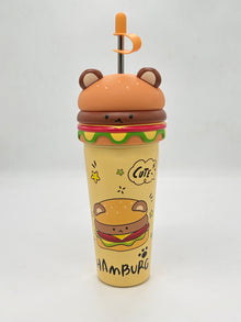 Cute Hamburger Character Insulated Tumbler 635ml