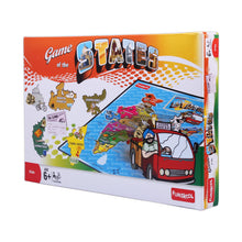 Funskool Games ,Game Of States, Education & Fun Board Game, The Ultimate Geography Game, Kids & Family, 92 Pieces Multicolour, 2 - 4 Players, Ages 6 and Above,