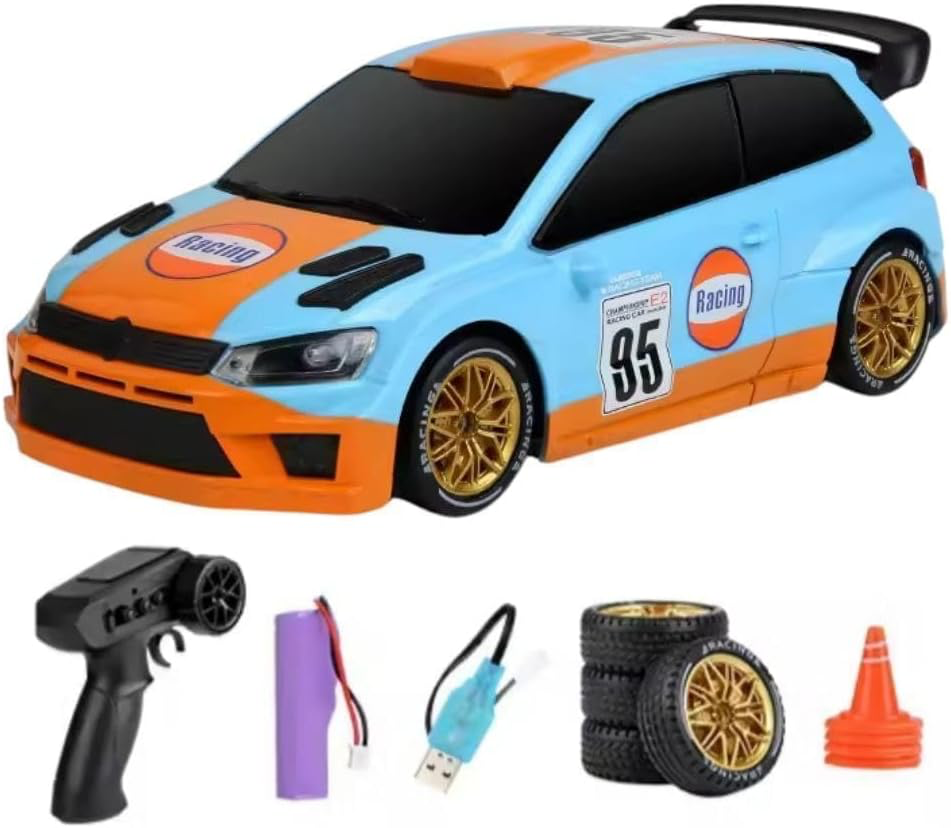 Remote-Controlled German Style Drift Car- 2.4GHz 4WD