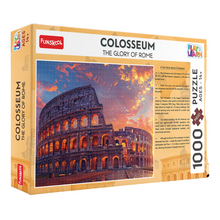Play & Learn Funskool Colosseum The Glory of Rome, Puzzle Game for Kids, 1000 Pieces, Encourages Learning & Development, Fun Activity, Multicolor, Set for Kid, Age 7+ Years
