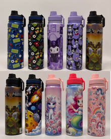 Cartoon Characters Insulated Bottle