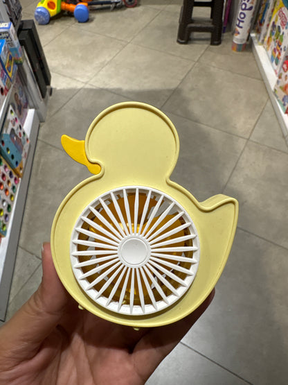 Cute Duck Mini Fan – 3 Speed Settings