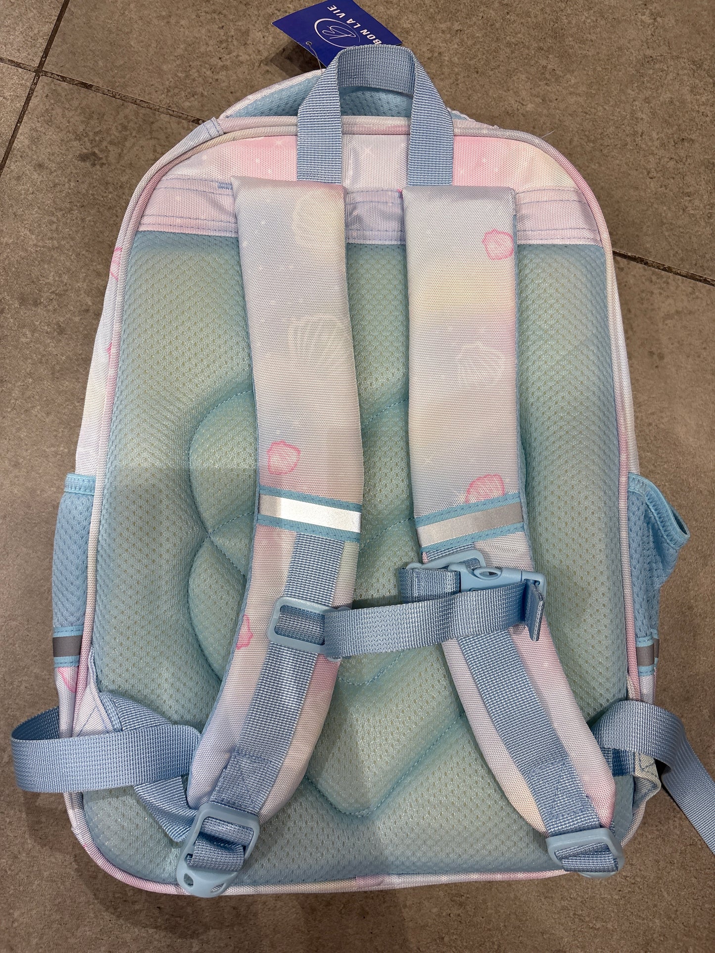 Mermaid Zone Iridescent School Backpack