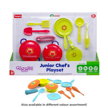 Funskool Giggles Junior Chef's Playset - 10 Pcs Pretend Cooking Set