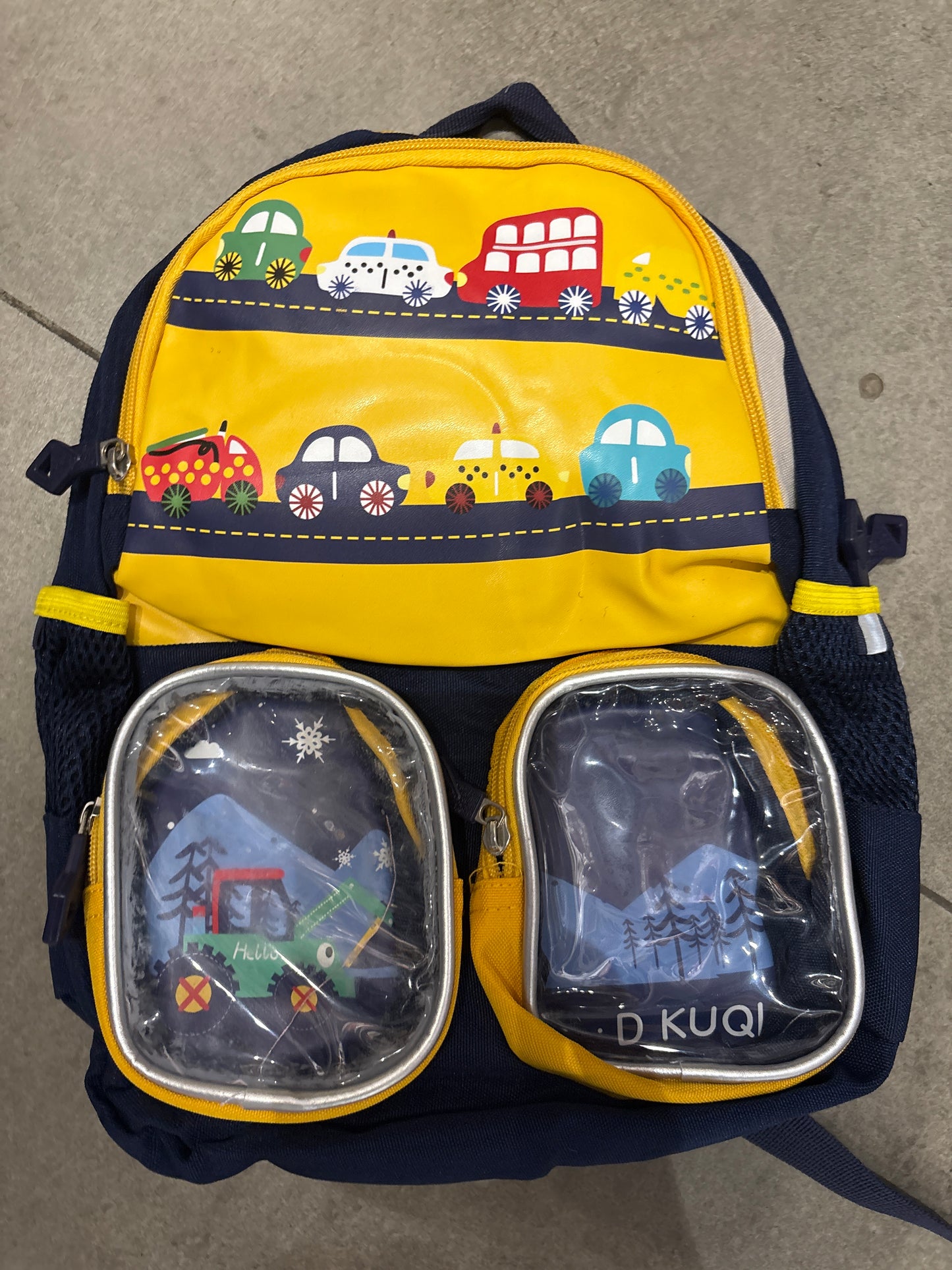 Multi Character Kids Medium School Backpack