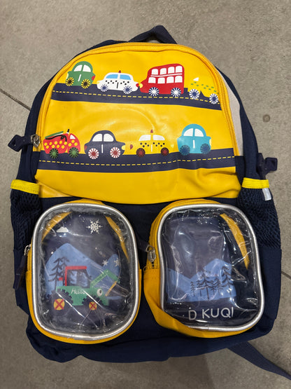 Multi Character Kids Medium School Backpack