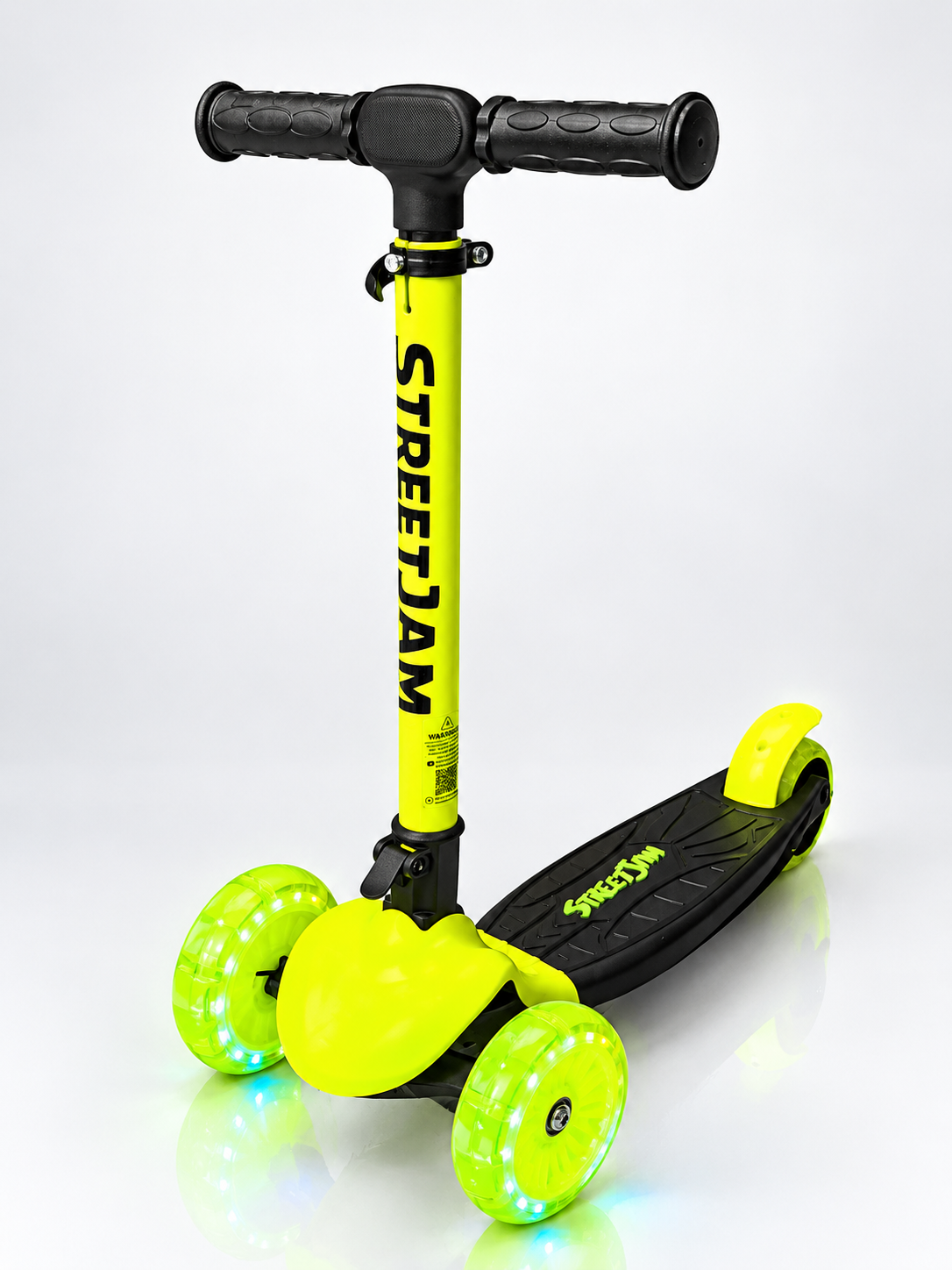 StreetJam Zoltra 3-Wheel LED Kids Scooter