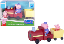 Peppa Pig Grandpa Pig's Push-Along Train And Carriage Playset