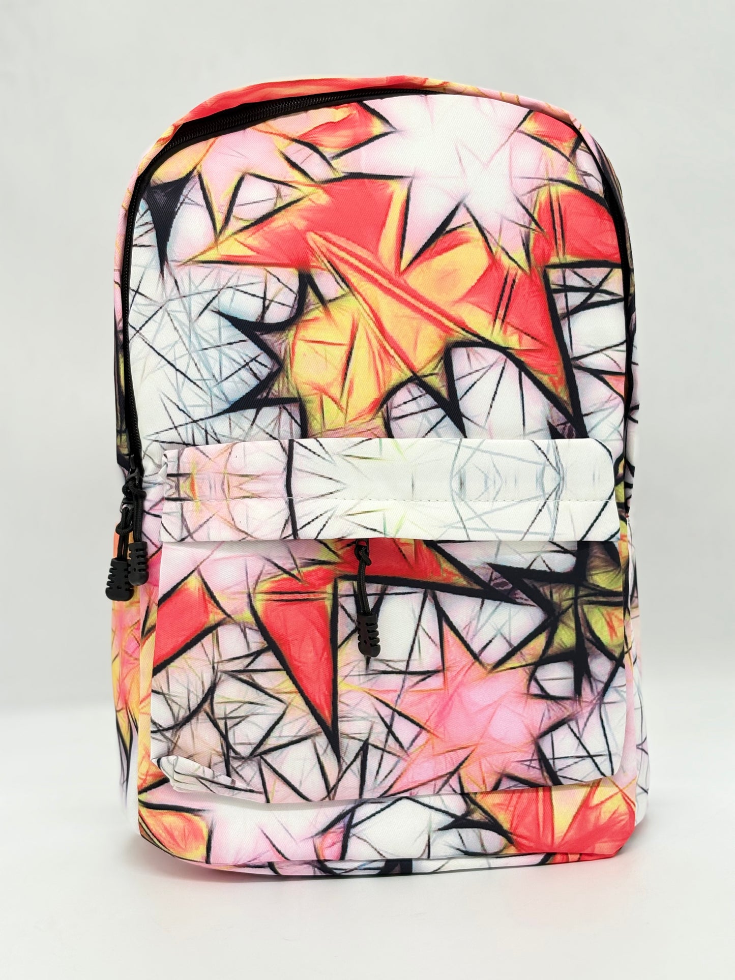 Multicolor School Backpack