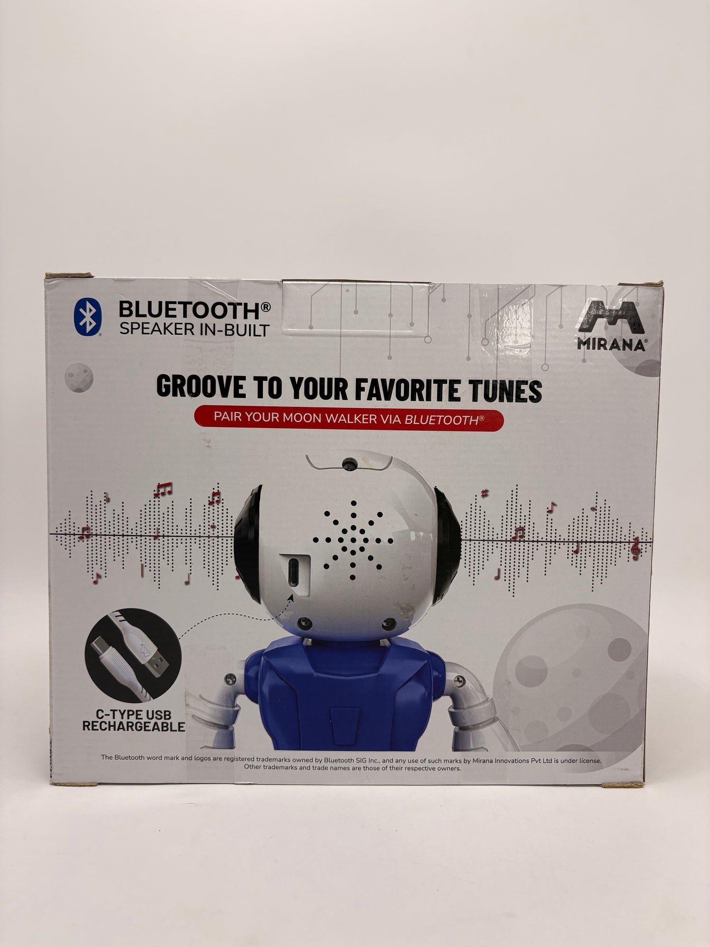 Mirana Talking AI Robot Moon Walker