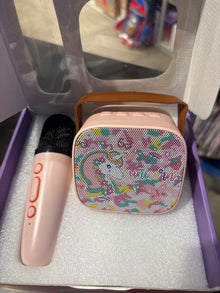 Kids Karaoke Speaker and Wireless Mic Set