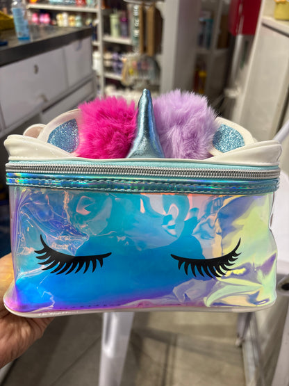 Unicorn Holographic Large Cosmetic Pouch