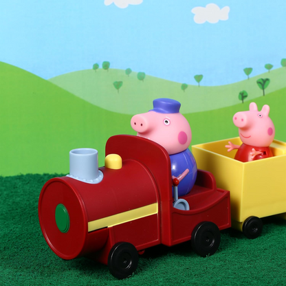 Peppa Pig Grandpa Pig's Push-Along Train And Carriage Playset