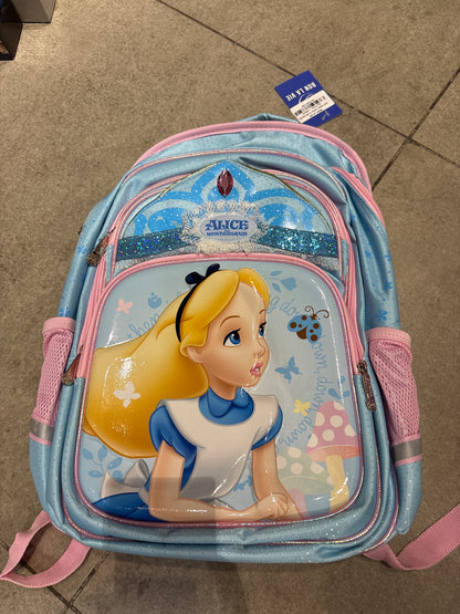 Alice in Wonderland Girls School Backpack