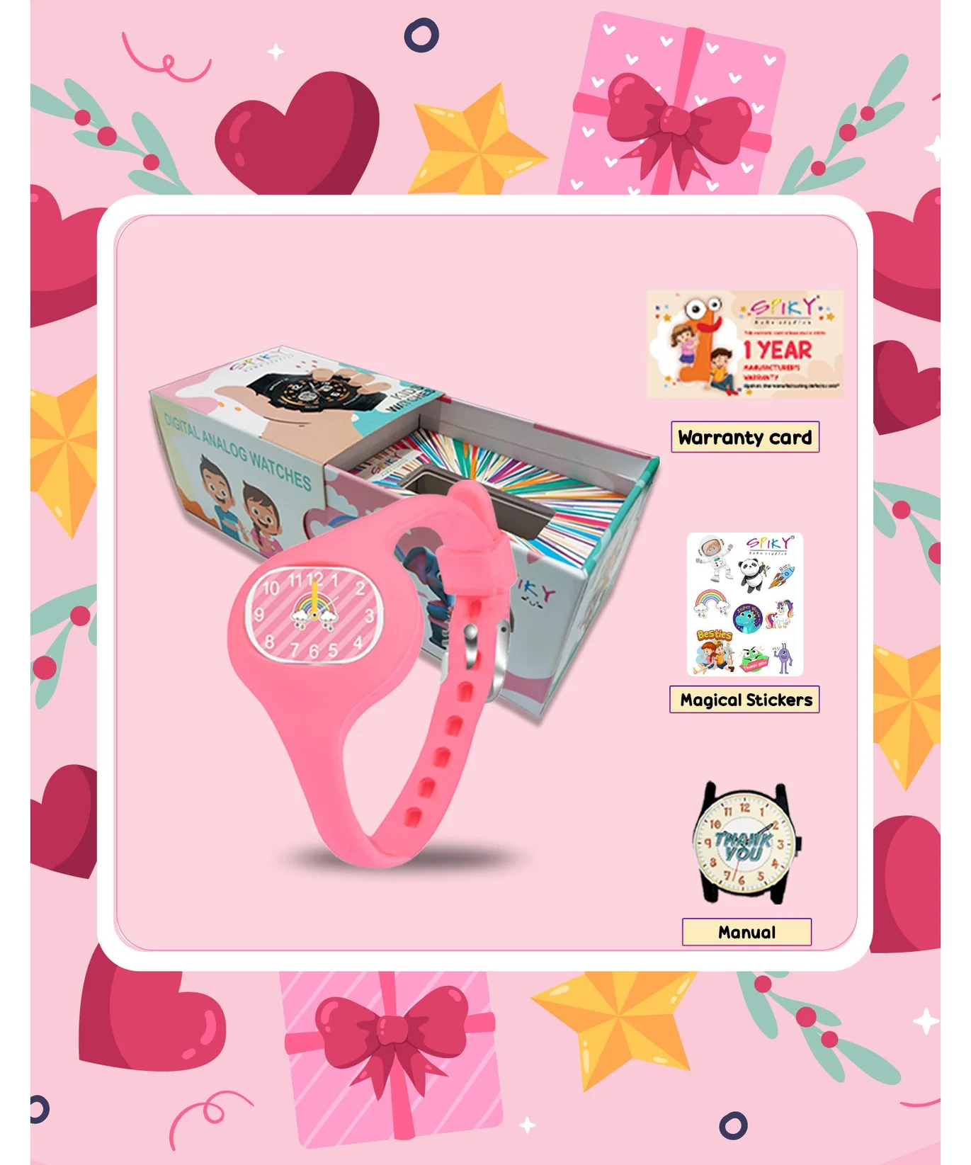 Spiky Alien Kids Watch