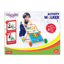 Giggles Funskool Activity Wooden Walker for Baby