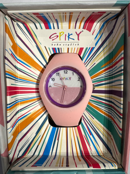 Spiky EVA A39 Dual-Tone Analog Watch