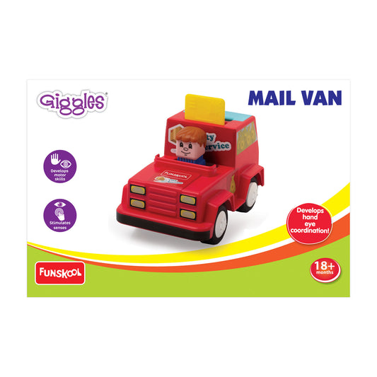 Giggles Vehicles Mail Van Toy