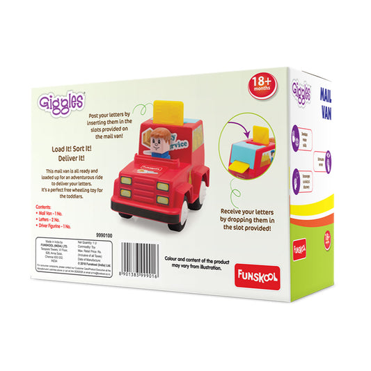 Giggles Vehicles Mail Van Toy