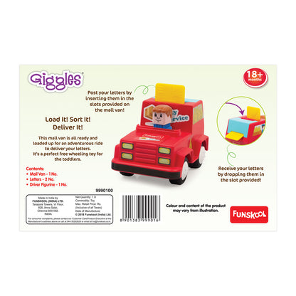 Giggles Vehicles Mail Van Toy