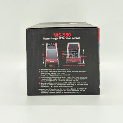 WSTER WS -580 Super Large LED Color Screen With Music