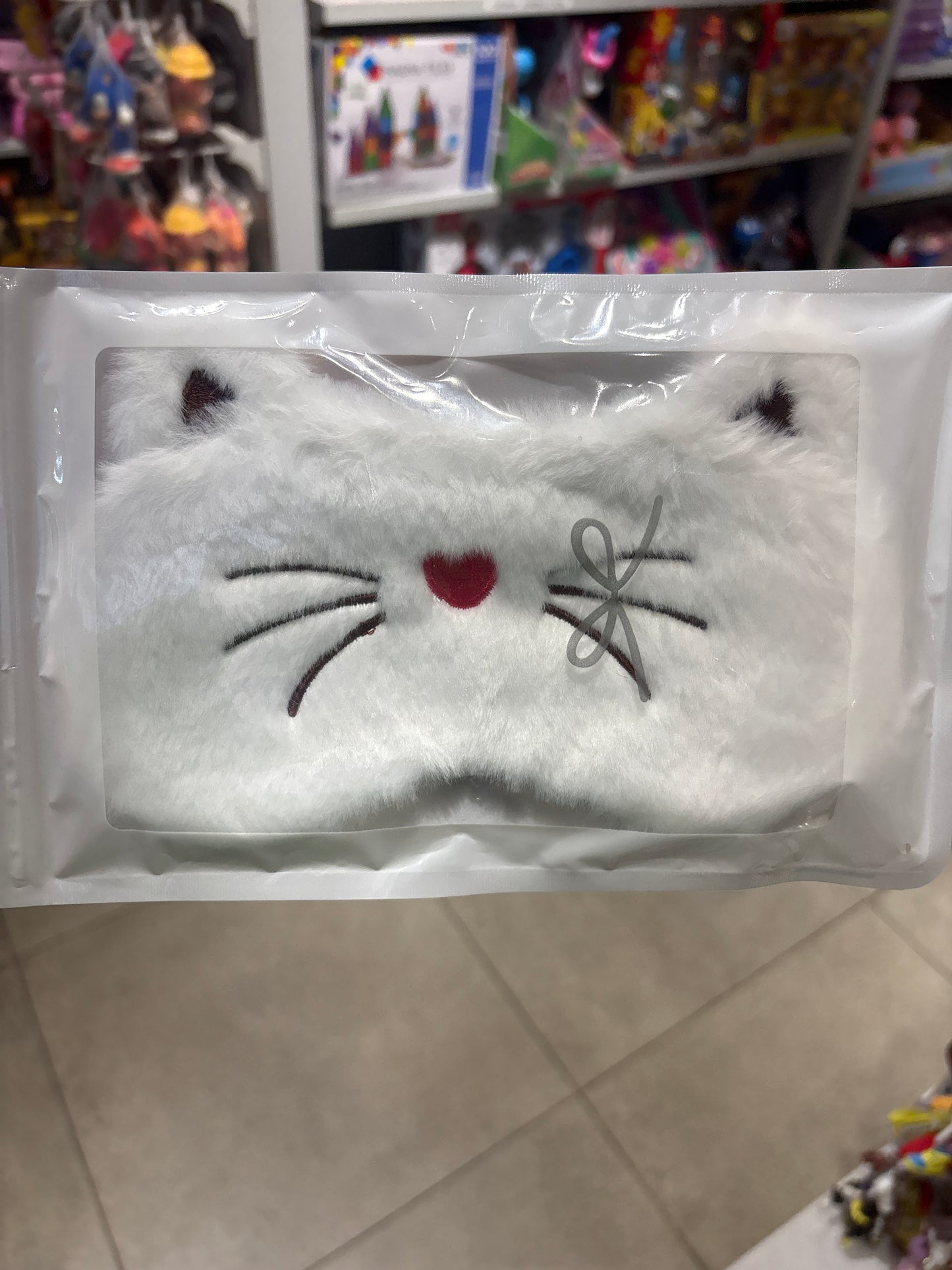 Cat Plush Sleeping Eye Mask