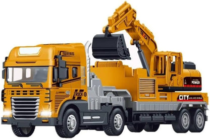 Transport Truck JCB Toy For Kids