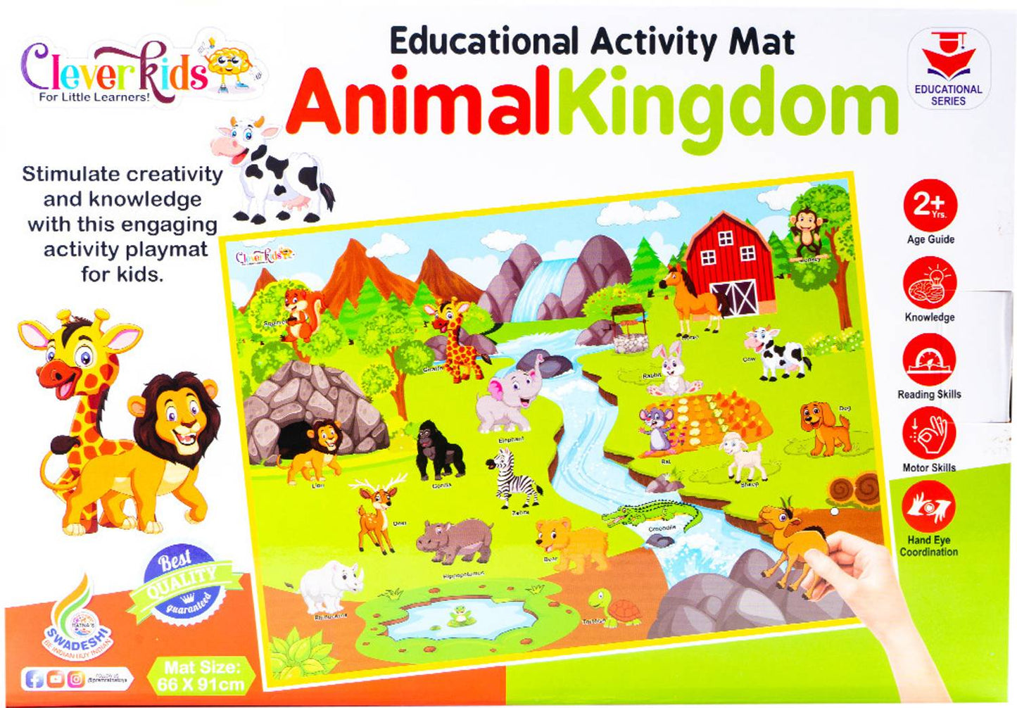 Animal Kingdom Activity Mat